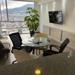 Departamento Con Vista Al Cotopaxi Y A La Ciudad Linka Apartamento